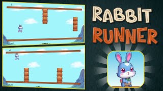 Rabbit Runner || Construct 3 Game Template || Source code