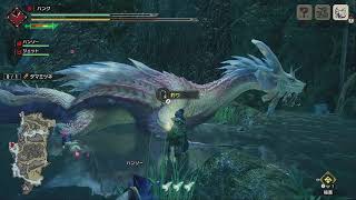 【MH:RISE DEMO】泡狐竜　タマミツネ　食事シーン(モンスターハンターライズ体験版)