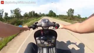 Gopro Max Hero Mode Motorcycle Chest Mount - Scomadi TL125