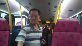 20161114 KMB ATENU Voith TL5814@104 Statue sq to Cross harbor tunnel( traffic)