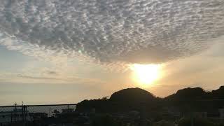 2024．04．25　夕日夕焼け　高須nori婆75