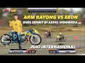 EBON VS ARM RAYONG  DUEL SENGIT❗️( IDW RACERTEES ) 2024 BIKIN JANTUNGAN🫣🥶⚠️