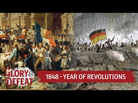 What was happening in Germany in 1848?