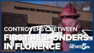 Florence Fire Protection District sent cease and desist to the volunteer fire department