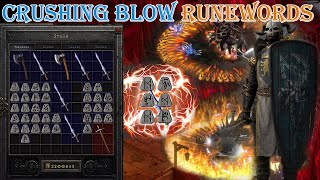 All the Best One-Hand Damage Crushing Blow Runewords in Diablo 2 Resurrected