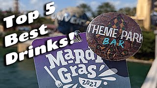 Top 5 Drinks of Universal Orlando Mardi Gras 2021 International Flavors of Carnaval