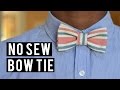 DIY NO-SEW BOW TIE | victoralexanderco DIY NO-SEW BOW TIE | victoralexanderco
