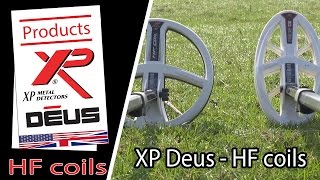 XP Deus | High Frequency Coils product information [EN]