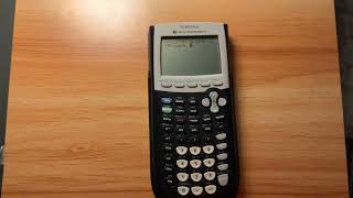 Programing Slope formula into TI-84