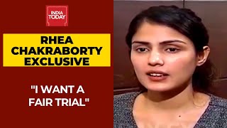 Sushant Singh Rajput Death Case: 'I Want A Fair Trial,' Says Rhea Chakraborty