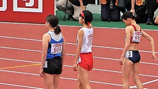 第107回日本選手権 女子1500m 予選2組目　スーパー高校生・澤田結弥、予選突破なるか！！