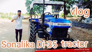 Sonalika Di-35 New 2023 modal tractor @prakashrathod1612 vlogs