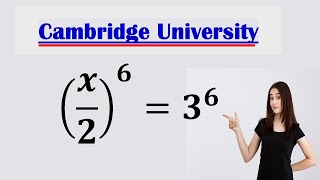 A very tricky Cambridge University Admission Algebra Exam | Entrance Aptitude Test | Find x!!