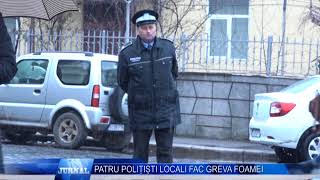 PATRU POLITISTI LOCALI FAC GREVA FOAMEI