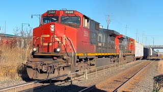 (A classic duo) CN A435 at mount Pleasant (11/7/2024)