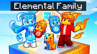 Having an ELEMENTAL FAMILY in Minecraft!