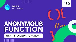 Anonymous Function in Dart | Lambda Function| Dart Tutorial #30