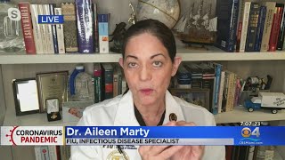Dr. Aileen Marty Speaks With CBS4 To Discuss Omicron Variant