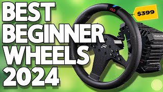BEST Beginner Sim Racing Wheel & Pedals for 2024!