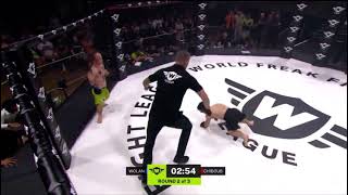 dwarf knockout another dwarf with a head kick 5 seconds into MMA fight