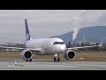 airbus a320 251n from sas scandinavian airlines ei sin arrival at salzburg airport szg lows sk7881