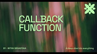 JavaScript Callback Functions Explained | Beginners Guide with Examples