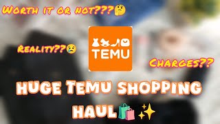 Huge Temu Shopping Haul 2024🛍️ /Viral Temu Products Unboxing