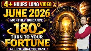 June 2026 Monthly Guidance | 180° Turn To Your Fortune | 4+ Hour Long Astrology Predictions