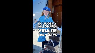 LA MILLONARIA VIDA DE LIKE NASTYA, LA YOUTUBER MÁS RICA DEL MUNDO #Shorts