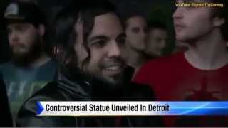 Satanic Baphomet Statue unveiled in Detroit after rejection at Oklahoma capitol