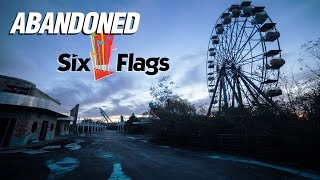 Exploring an Abandoned Theme Park: Six Flags New Orleans 🎡 Part 1