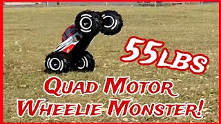 Torque Monster! Broke It Twice!!! Too Much Power? Is There Parts Strong Enough? #arrma #m2c #rccar