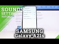 How to Enable Touch Sounds in Samsung Galaxy A21s - Customize Sound Settings