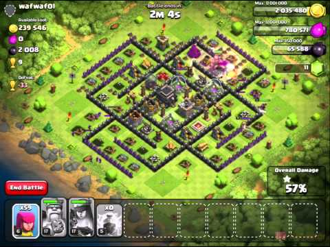 Clash of Clans Easy Farming Strategy with Archers Clash of Clans Easy Farming Strategy with Archers
