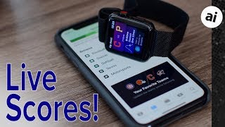 View Live Sports on Siri Watch Face in watchOS 5