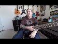 unbiased gear review jackson slat8ff soloist 8 string guitar