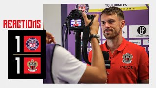 Toulouse 1-1 Nice : Les réactions d'après-match