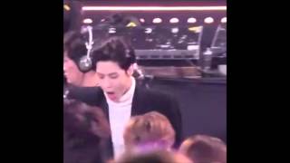 150122 Taemin doesn't know where to sit @SMA