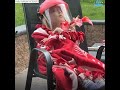 4 year old shares sweet encounter with hummingbird while wearing feeder suit l gma