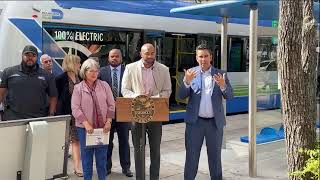 Mayor Daniella Levine Cava unveils new fleet of electric buses