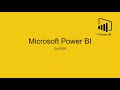 Power BI Video 1 - Introduction to Power BI Ecosystem and Business Intelligence