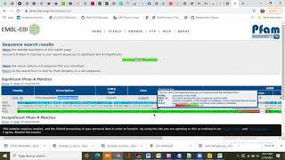 conserved domain analysis using pfam