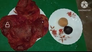 how to make red luchi ??? ❤️🤨