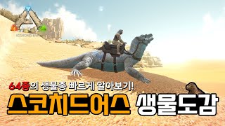 64종의 스코치드 어스 생물종을 전부~알아보자!!