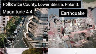 POLAND Today Strong EARTHQUAKE | MAGNITUDE 4.4 QUAKE Strikes | #earthquake #poland