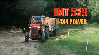 Imt 539 4x4 - Vožnja drv