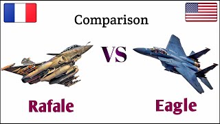 Dassault Rafale VS  F-15 Eagle Fighter Jet | Rafale VS F-15 | Fighter Aircraft