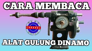 membaca alat gulung dinamo