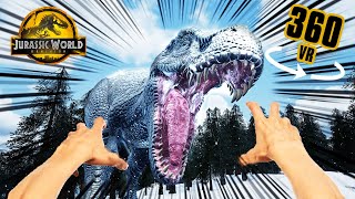 360° VR Jurassic World Dominion | DINOSAUR CHASE POV