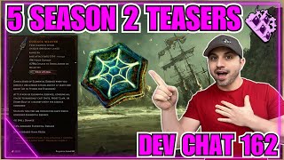 Last Epoch Dev Stream 162... Timing / Monolith / Hideouts / Skill MTX / 5 Season 2 Teasers!!